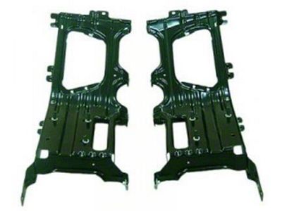 Replacement Front Bumper Mounting Brackets; Driver and Passenger Side (09-12 RAM 1500, Excluding Sport)