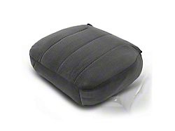 Front Driver Side Seat Cover; Dark Grey (02-05 RAM 1500 SLT)