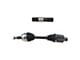 Front Inner and Outer CV Axle Shaft; Driver Side (06-08 RAM 1500 Regular Cab, Quad Cab; 09-11 RAM 1500)