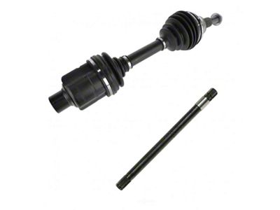 Front Inner and Outer CV Axle Shaft; Passenger Side (02-05 RAM 1500)