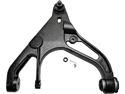 Front Lower Control Arm with Ball Joint; Passenger Side (02-05 4WD RAM 1500)