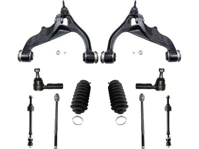 Front Lower Control Arms with Sway Bar Links and Tie Rods (06-12 4WD RAM 1500, Excluding Mega Cab)