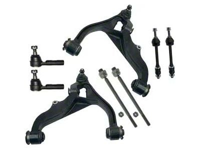 Front Lower Control Arms with Sway Bar Links and Tie Rods (06-12 4WD RAM 1500, Excluding Mega Cab)