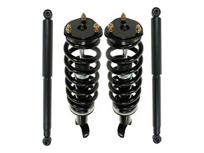 Front Strut and Spring Assemblies with Rear Shocks (09-18 4WD RAM 1500)