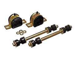 Front Sway Bar Bushings with Endlinks; 32mm; Polyurethane; Black (94-01 RAM 1500)