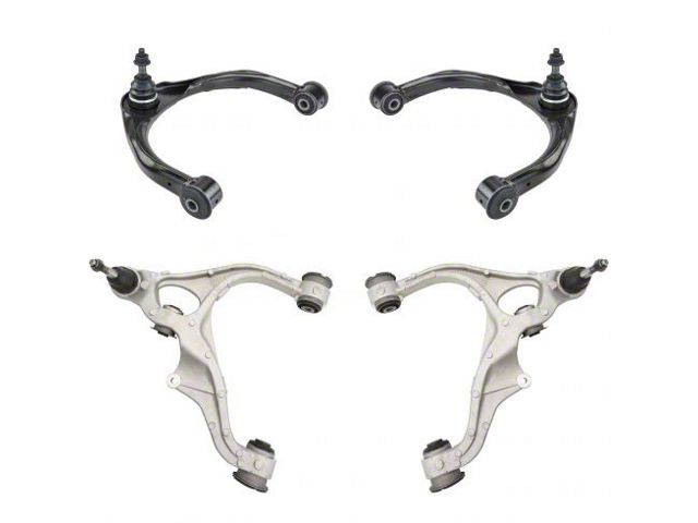 Front Upper and Lower Control Arms with Ball Joints (09-18 4WD RAM 1500)