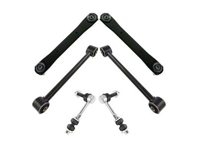 Front Upper and Lower Control Arms with Sway Bar Links (06-08 4WD RAM 1500 Mega Cab)