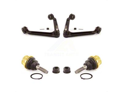 Front Upper Suspension Control Arm and Ball Joint Assemblies with Lower Ball Joint Kit (02-05 RAM 1500)