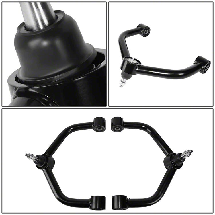 Front Upper Control Arms For 2006-2023 Dodge Ram 1500 – For 2-4 Inch Lift Kits, Adjustable, Heavy Duty