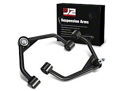 Front Upper Control Arms for 2 to 4-Inch Lift; Black (19-25 4WD RAM 1500, Excluding RHO & TRX)