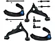 Front Upper and Lower Control Arms with Tie Rods and Sway Bar Links (06-08 4WD RAM 1500, Excluding Mega Cab)