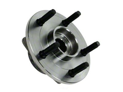 Front Wheel Bearing and Hub Assembly; Passenger Side (02-05 RAM 1500; 06-08 RAM 1500 Regular Cab, Quad Cab)