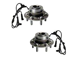 Front Wheel Bearing and Hub Assembly Set For 22-Inch OEM Wheels (19-23 4WD RAM 1500, Excluding TRX)