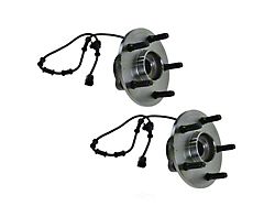 Front Wheel Bearing and Hub Assembly Set (02-05 RAM 1500 w/ 4-Wheel ABS; 2006 2WD SLT RAM 1500 Regular Cab, Quad Cab)