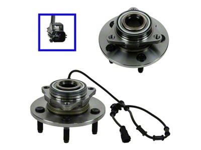 Front Wheel Bearing and Hub Assembly Set (02-05 RAM 1500; 2006 RAM 1500 Regular Cab, Quad Cab)