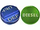 Capless Diesel Fuel Cap and DEF Cap (18-24 3.0L EcoDiesel RAM 1500)
