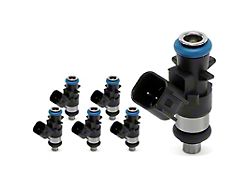Fuel Injector Kit; Set of 6; Black (19-20 3.6L RAM 1500)