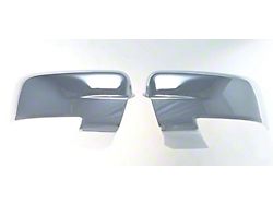 Full Mirror Covers with Turn Signal Openings; Chrome (13-18 RAM 1500)