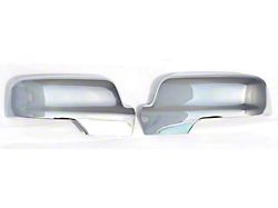 Full Mirror Covers with Turn Signal Openings; Chrome (19-25 RAM 1500)