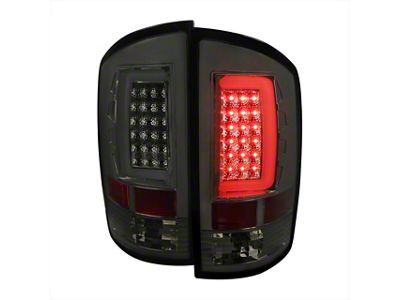 G2 LED Tail Lights; Chrome Housing; Smoked Lens (02-06 RAM 1500)