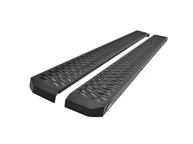 Westin Grate Steps Running Boards; Textured Black (19-24 RAM 1500 Quad Cab)