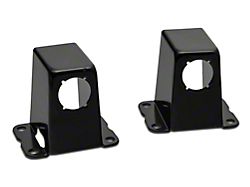 Grille Guard Front Parking Sensor Relocator; Black (09-18 RAM 1500)
