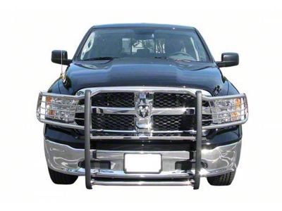 Grille Guard; Stainless Steel (09-18 RAM 1500, Excluding Rebel)