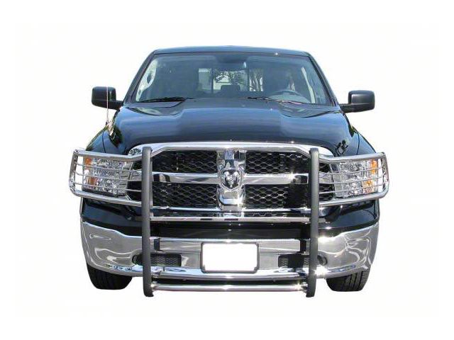 Grille Guard; Stainless Steel (09-18 RAM 1500, Excluding Rebel)