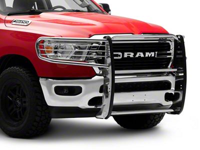 Grille Guard; Stainless Steel (19-24 RAM 1500, Excluding EcoDiesel, Rebel & TRX)