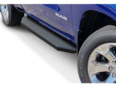 H-Style Running Boards; Black (19-25 RAM 1500 Quad Cab)