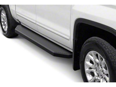H-Style Running Boards; Black (09-18 RAM 1500 Quad Cab)