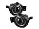Halo Projector Fog Lights with Switch; Clear (02-05 RAM 1500)