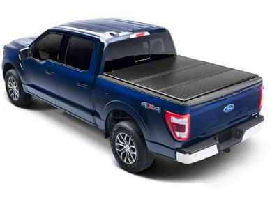 Hard Flush Mount Tri-Fold Tonneau Cover (19-24 RAM 1500 w/ 6.4-Foot Box & w/o RAM Box)