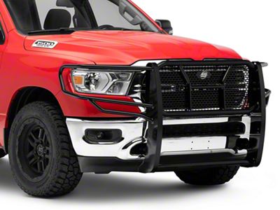 HD Grille Guard; Black (19-24 RAM 1500, Excluding EcoDiesel, Rebel & TRX)