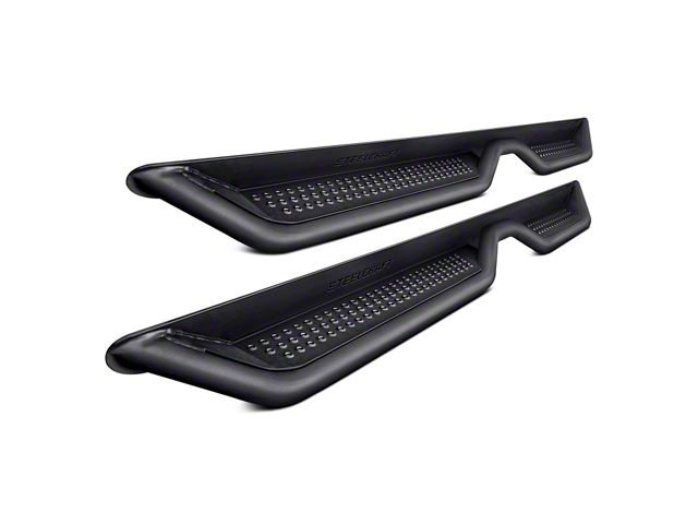 HD Side Step Bars; Textured Black (19-24 RAM 1500 Quad Cab)
