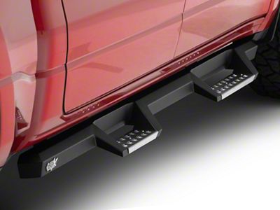 Westin HDX Stainless Drop Nerf Side Step Bars; Textured Black (19-24 RAM 1500)