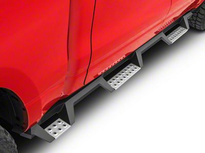 Westin HDX Stainless Wheel-to-Wheel Drop Nerf Side Step Bars; Textured Black (19-25 RAM 1500)