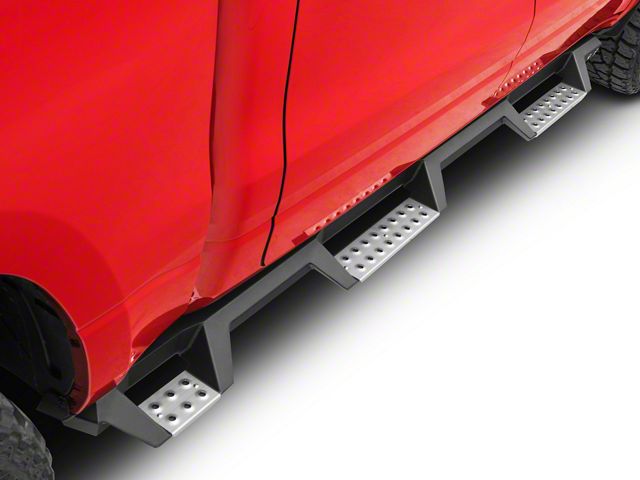 Westin HDX Stainless Wheel-to-Wheel Drop Nerf Side Step Bars; Textured Black (19-24 RAM 1500)