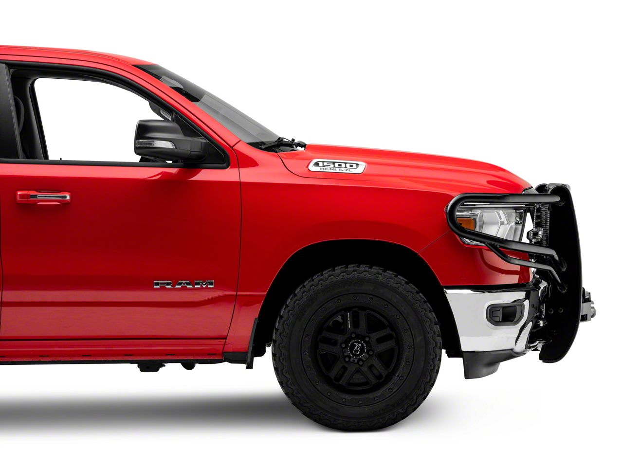 Westin RAM 1500 HDX Winch Mount Grille Guard; Black 57-93975 (19