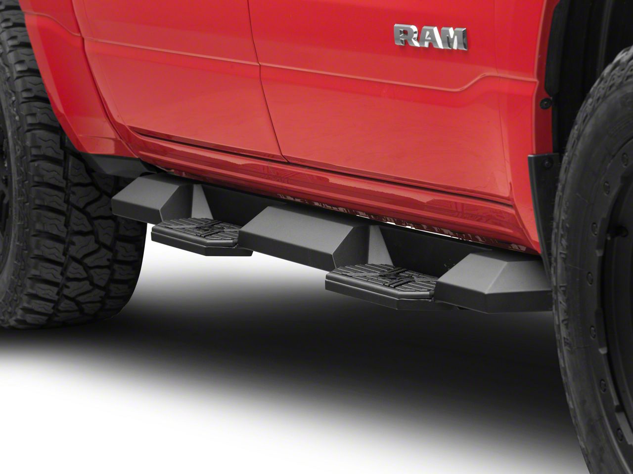 Westin RAM 1500 HDX Xtreme Nerf Side Step Bars; Textured