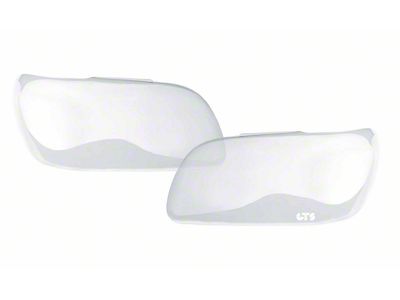 Headlight Covers; Clear (94-01 RAM 1500)