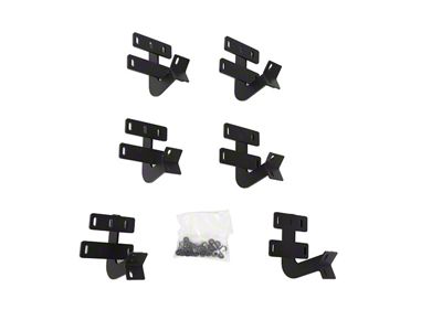 Hex Series Side Step Bars Mounting Bracket Kit (19-25 RAM 1500)