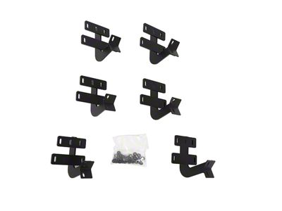 Hex Series Side Step Bars Mounting Bracket Kit (19-24 RAM 1500)