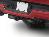 Hitch Bar Reverse 7-Inch LED Flood Lighting Heavy Duty Bolt-On Blacked Out Kit (19-26 RAM 1500)