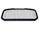 Honeycomb Mesh Style Upper Replacement Grille with LED DRL Lights; Black (13-18 RAM 1500, Excluding Rebel)
