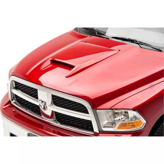 RAM 1500 Hood Scoop; Unpainted (0918 RAM 1500 w/o Sport Hood) Free