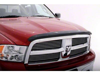 Hoodflector Hood Shield; Dark Smoke (09-18 RAM 1500, Excluding Rebel)