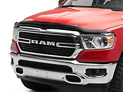 Hoodflector Hood Shield; Dark Smoke (19-24 RAM 1500, Excluding TRX)