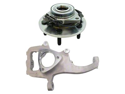 Hub and Knuckle Assembly; Passenger Side (12-18 4WD RAM 1500)