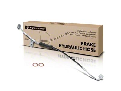 Brake Hydraulic Hose; Front Driver Side (2005 RAM 1500 SRT-10)